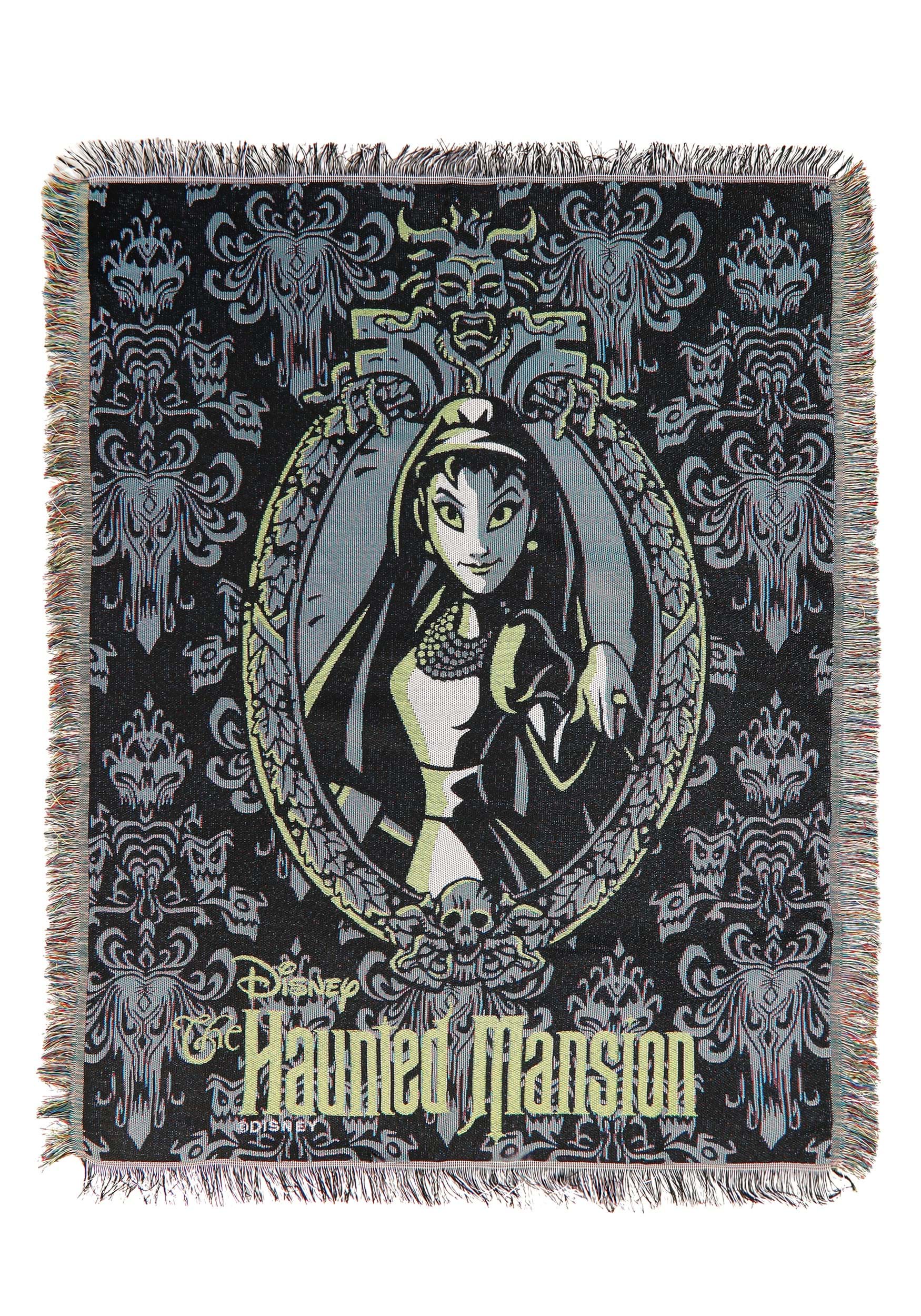 Haunted Mansion Haunted Frame Tapestry Blanket | Disney Blankets