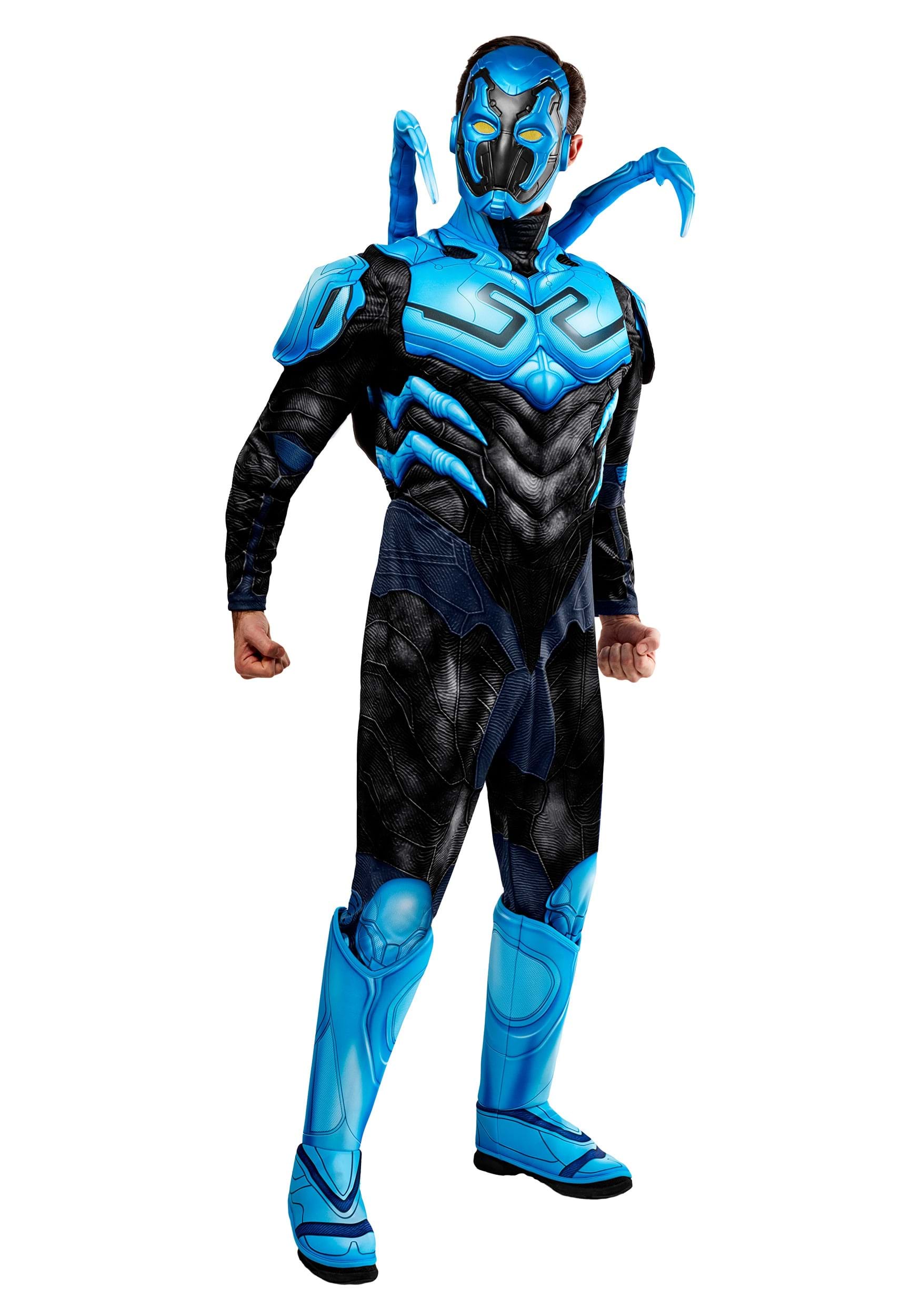 Mens Blue Beetle Deluxe Costume
