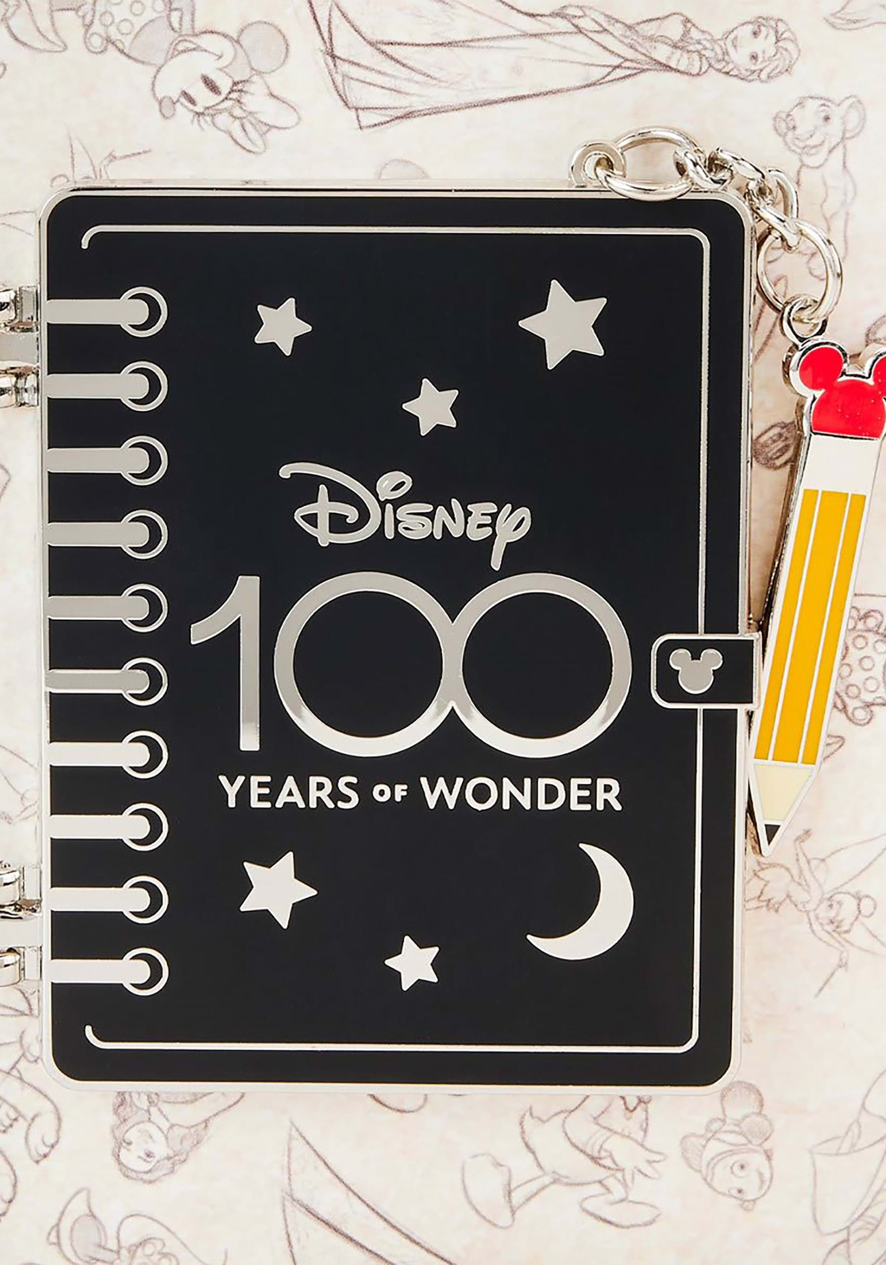 Loungefly Disney 100th Anniversary Keychain