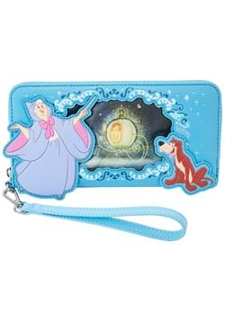 Loungefly Disney Cinderella Lenticular Zip Around Wallet