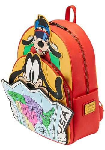 Loungefly Disney Goofy Movie Road Trip Map Mini Backpack