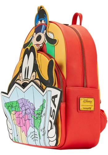 Loungefly Disney Goofy Movie Road Trip Map Mini Backpack