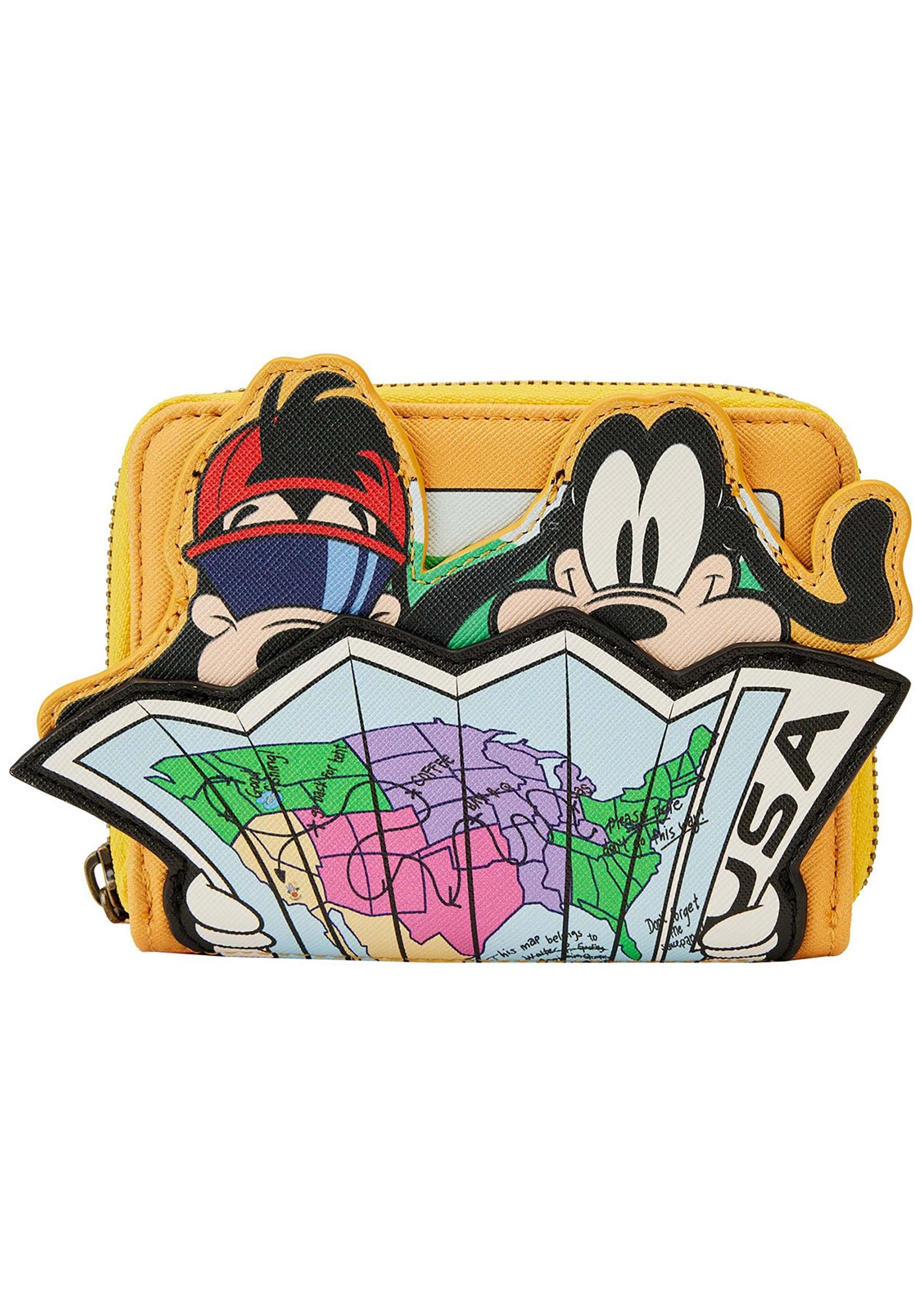 Loungefly Disney Goofy Movie Road Trip Zip Wallet | Disney Wallets