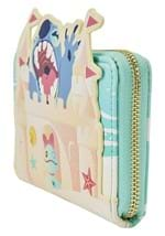 Loungefly Disney Stitch Sandcastle Surprise Zip Wallet Alt 1