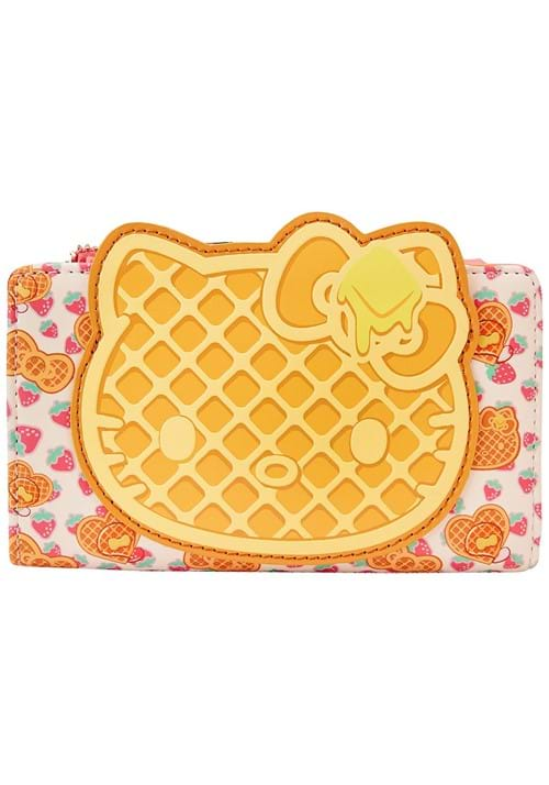 Loungefly Hello Kitty Breakfast Waffle Flap Wallet