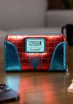 LOUNGEFLY MARVEL SPIDERMAN SHINE ZIP AROUND WALLET Alt 2