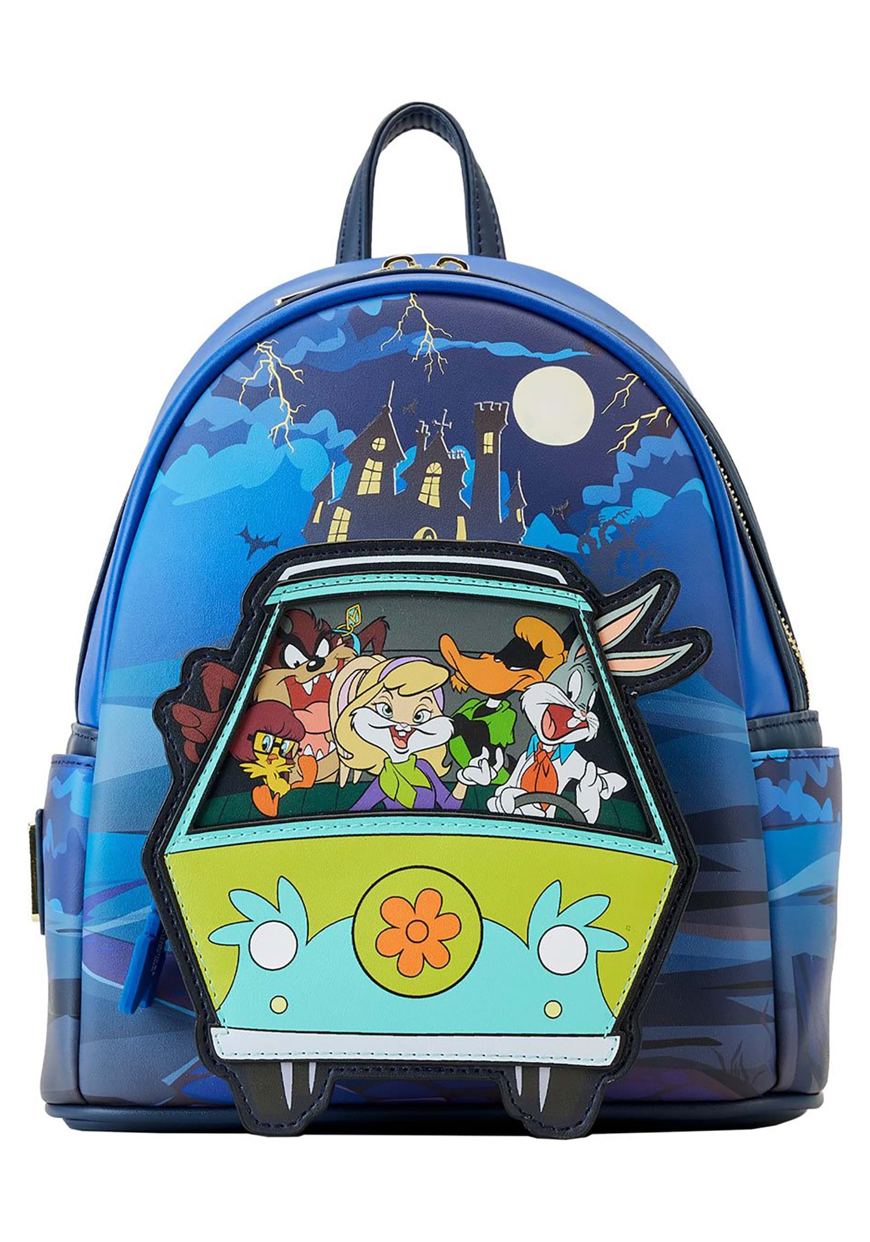 Loungefly WB 100th Anniversary Looney Tunes & Scooby Doo Mashup Mini Backpack