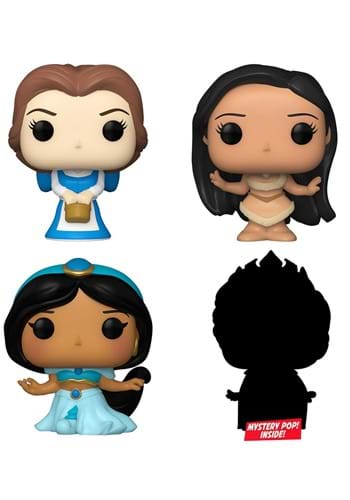 Disney Princesses Belle Bitty POP! 4 Pack Mini Figure