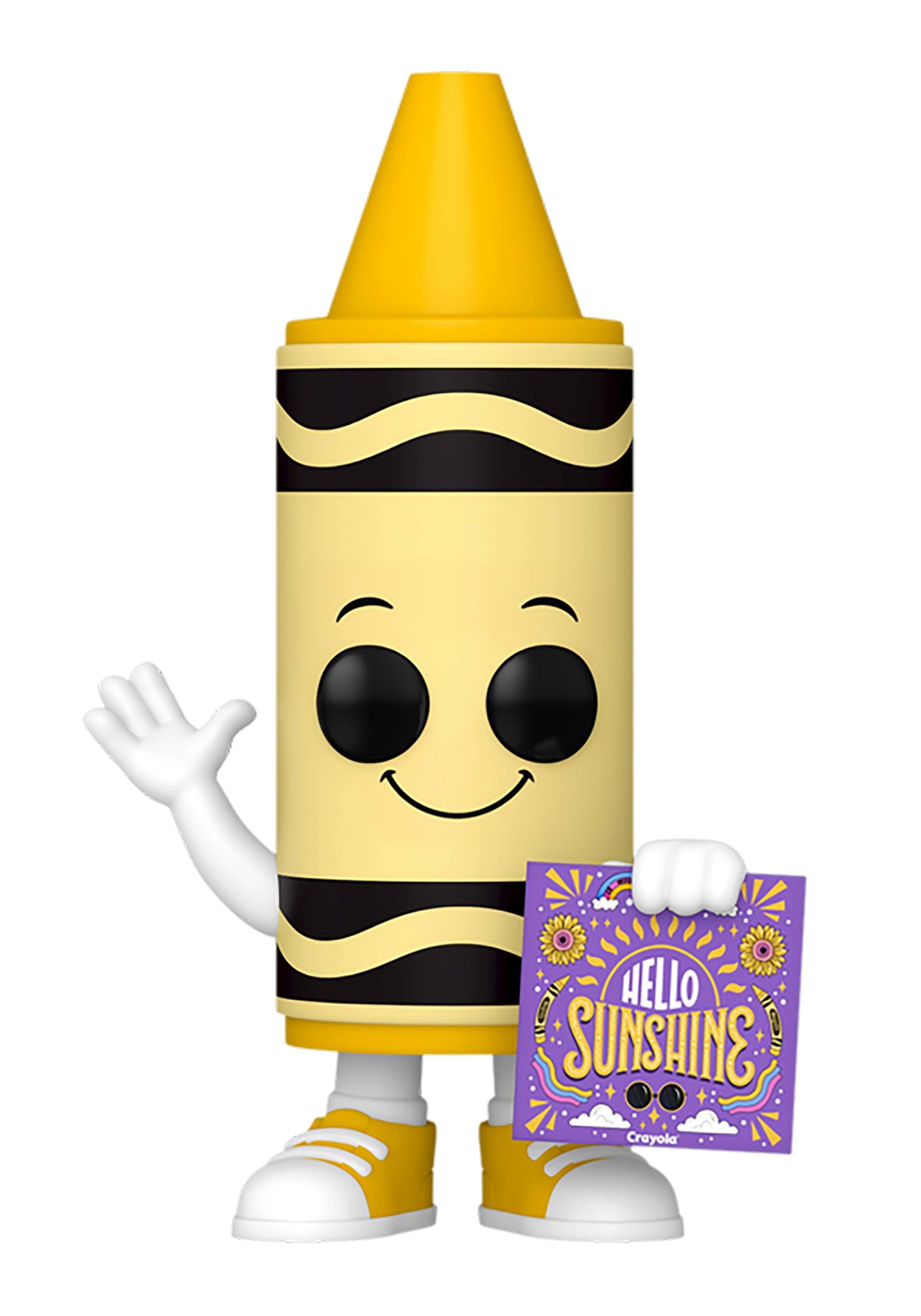 Funko POP! Ad Icon: Yellow Kindness Crayon | Crayola Funko