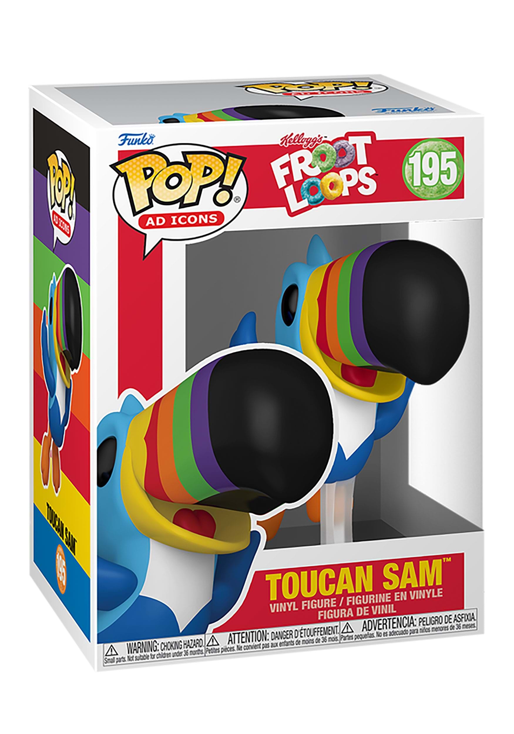 Funko POP! Ad Icons: Kelloggs - Toucan Sam Flying