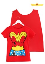 Wonder Woman T-Shirt Costume For Adults Alt 1