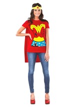 Wonder Woman T-Shirt Costume For Adults Alt 9