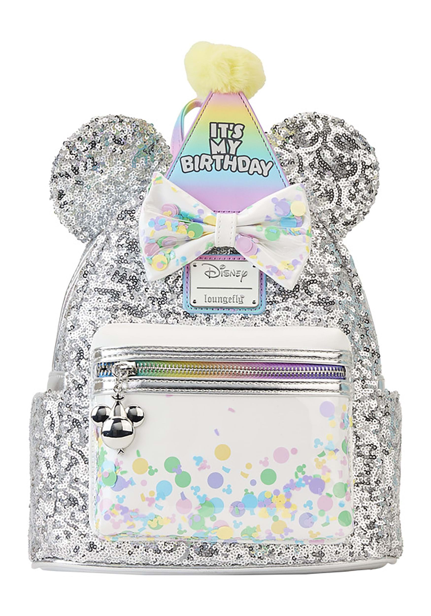 Mickey Mouse and Friends Birthday Celebration Loungefly Mini Backpack
