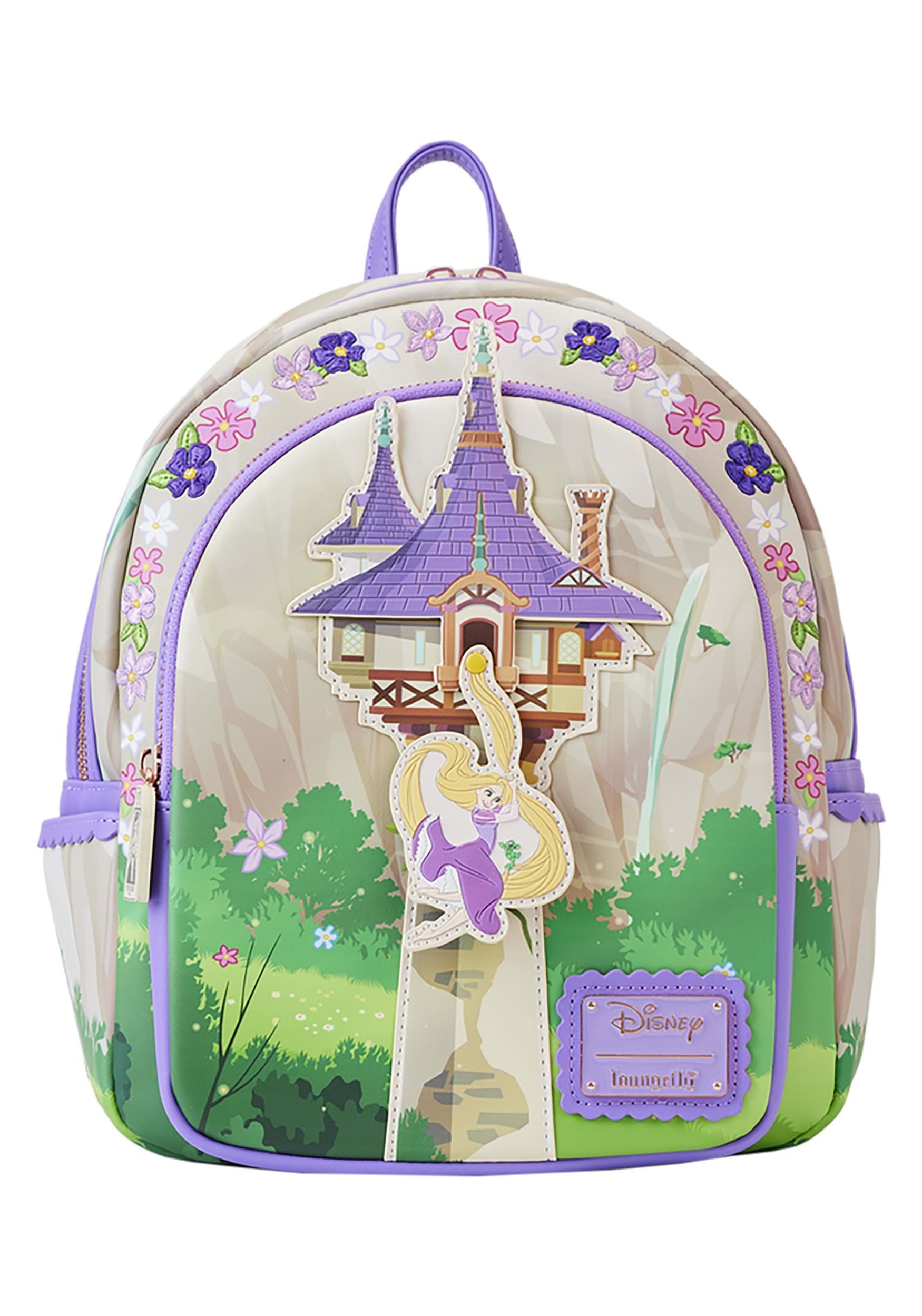 Loungefly Tangled Rapunzel Swinging from the Tower Mini Backpack