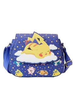 Loungefly Pokemon Sleeping Pikachu Friends Crossbody Bag