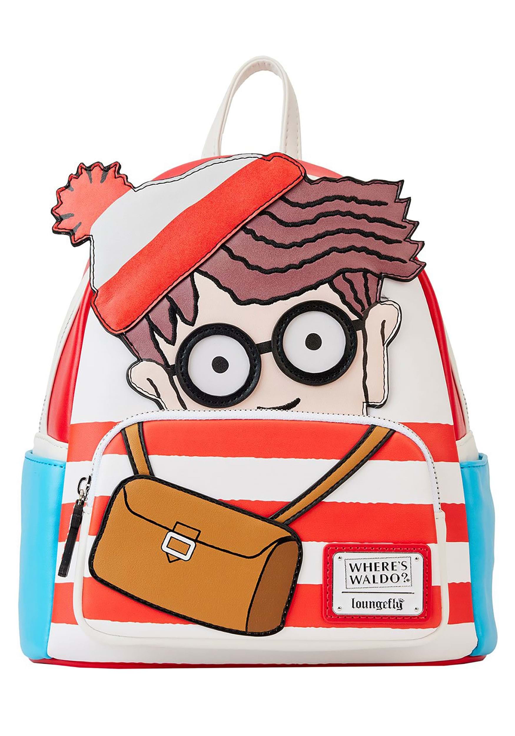 Wheres Waldo? Cosplay Loungefly Mini Backpack