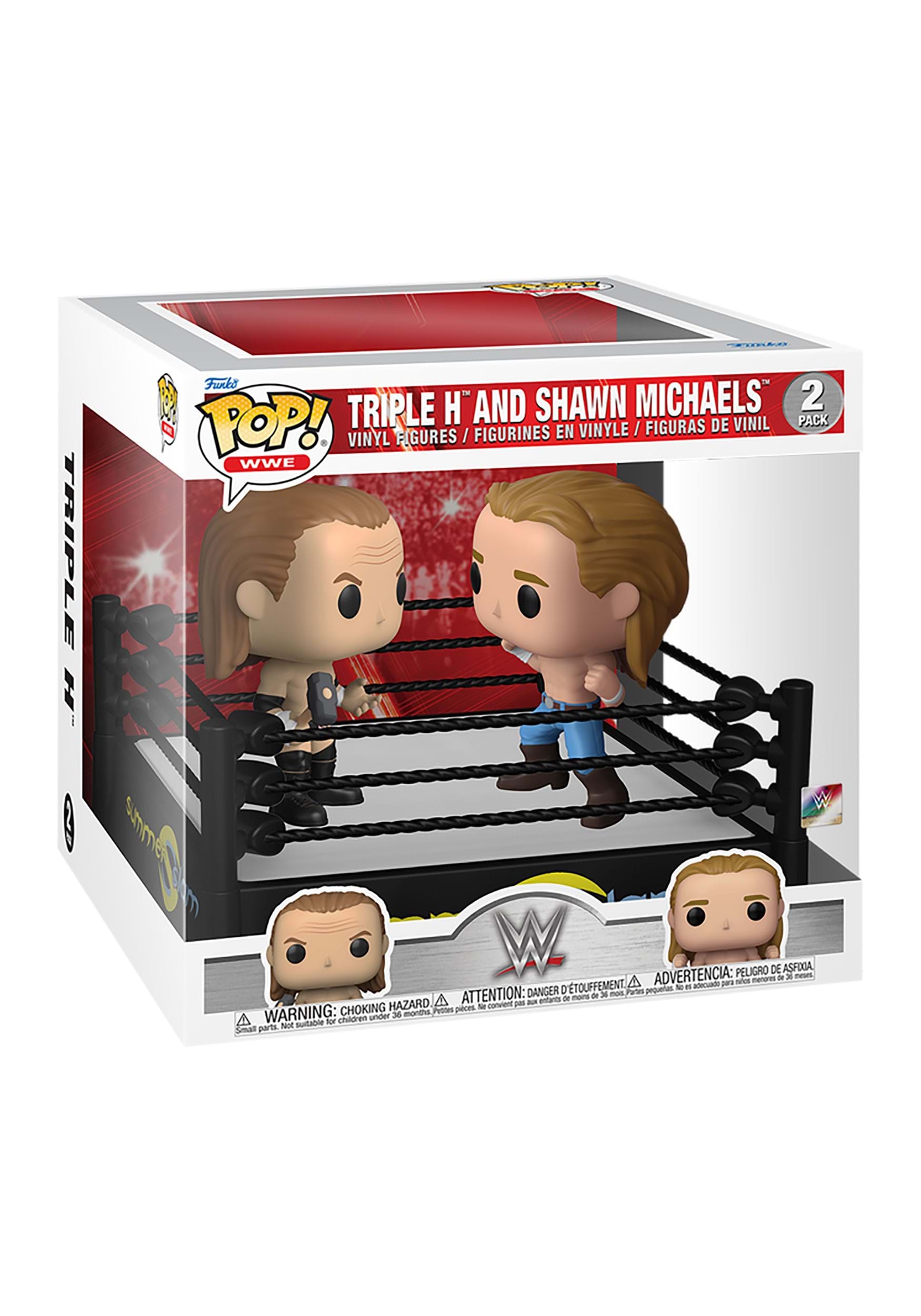 Funko POP! Moments: WWE - Triple H And Shawn Michaels (SummerSlam Ring)
