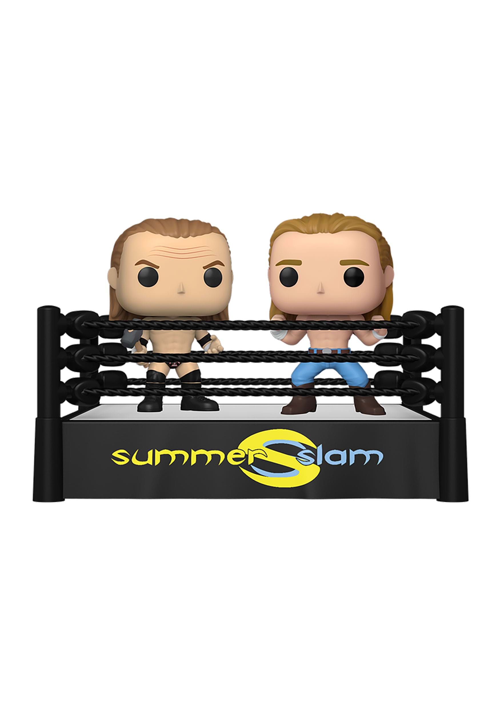 Funko POP! Moments: WWE - Triple H and Shawn Michaels (SummerSlam Ring)