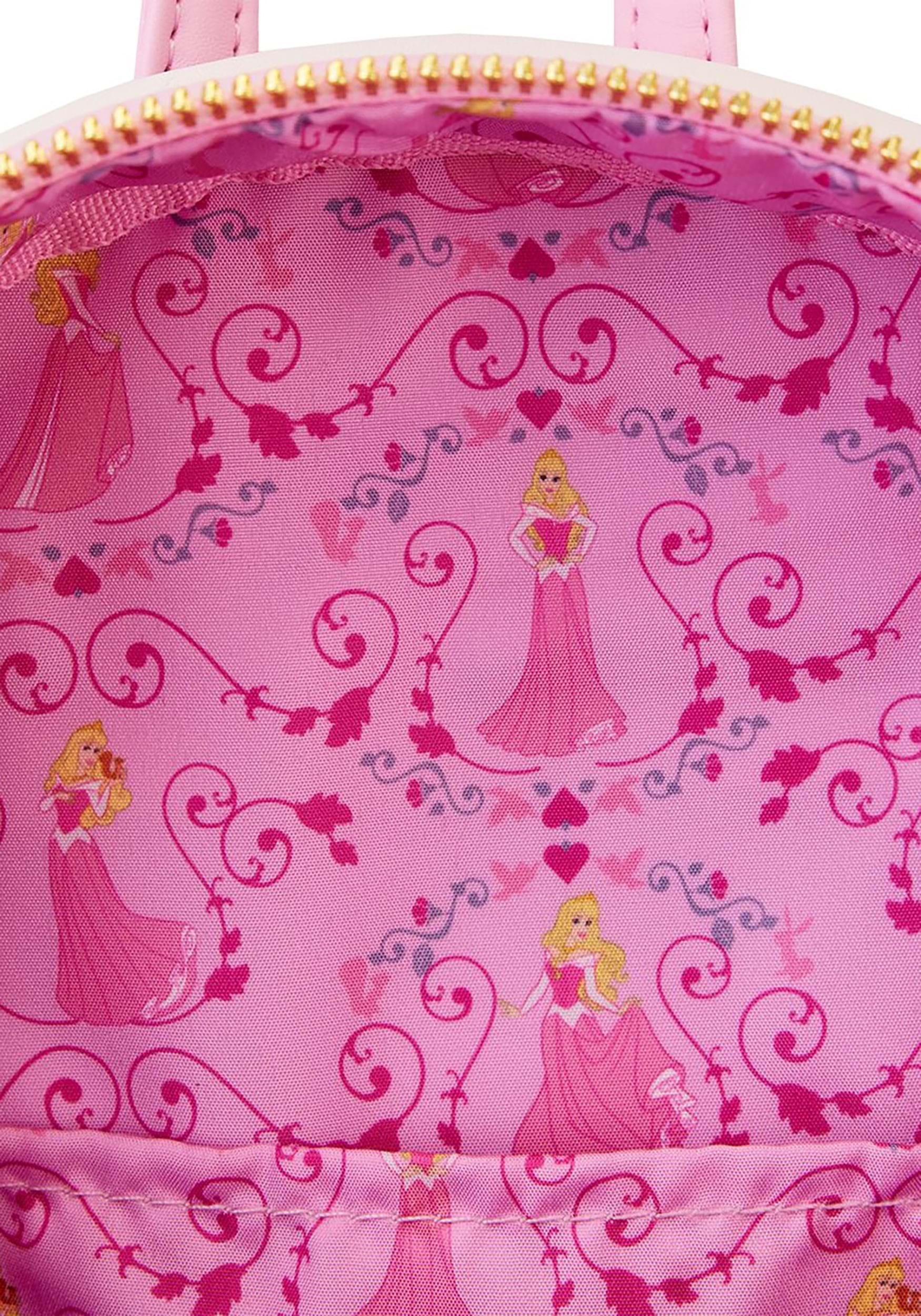  Loungefly Disney Princess Castle Series Sleeping Beauty  Zip-Around Wallet Princess Castle Series Sleeping Beauty One Size :  Clothing, Shoes & Jewelry