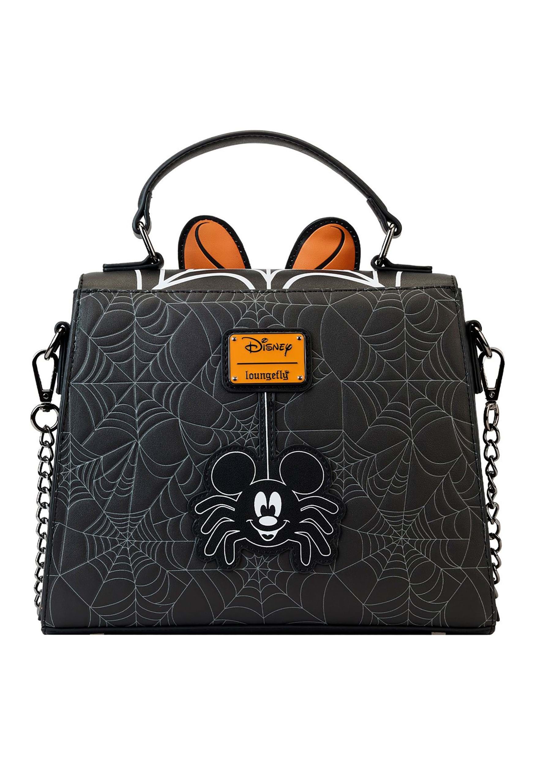 Loungefly Disney Minnie Spider Crossbody Bag , Halloween Bags