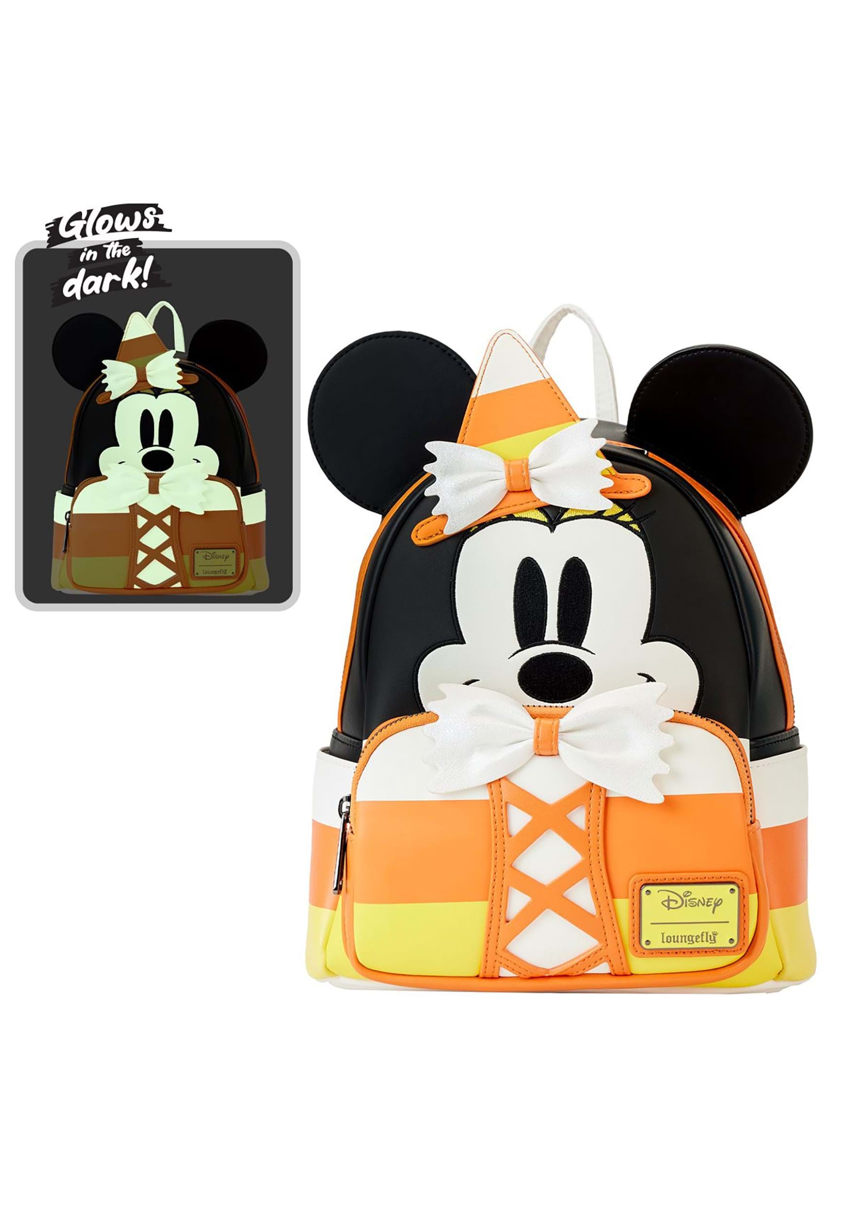 Loungefly Disney Minnie Mouse Candy Corn Cosplay Mini Backpack
