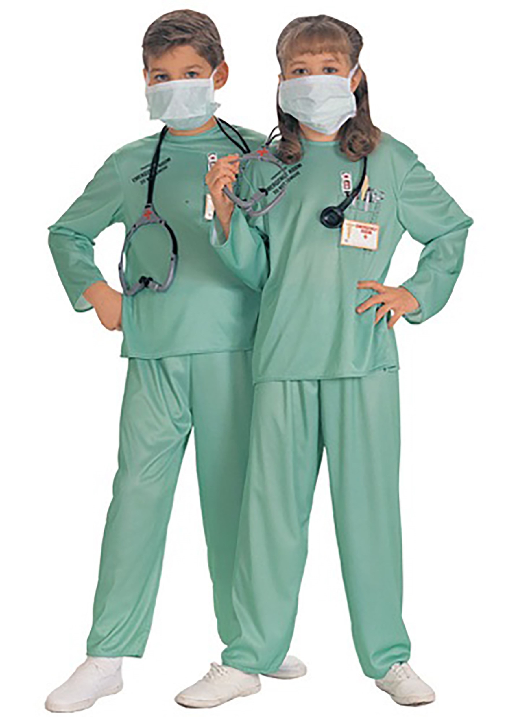 Photos - Fancy Dress Rubies Costume Co. Inc Medical Doctor Kids Costume Blue RU881061 