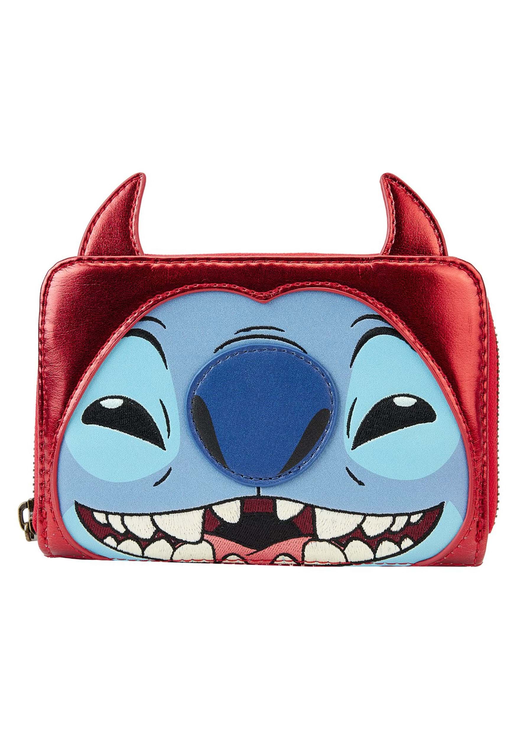 Loungefly Disney Stitch Devil Cosplay Zip Wallet | Disney Wallets