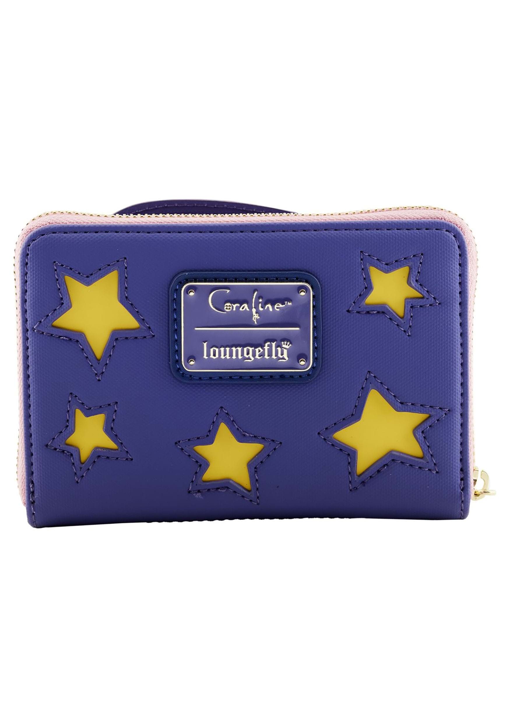 Laika Coraline Stars Cosplay Zip Wallet By Loungefly