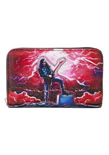 loungefly netflix stranger things eddie tribute zip wallet