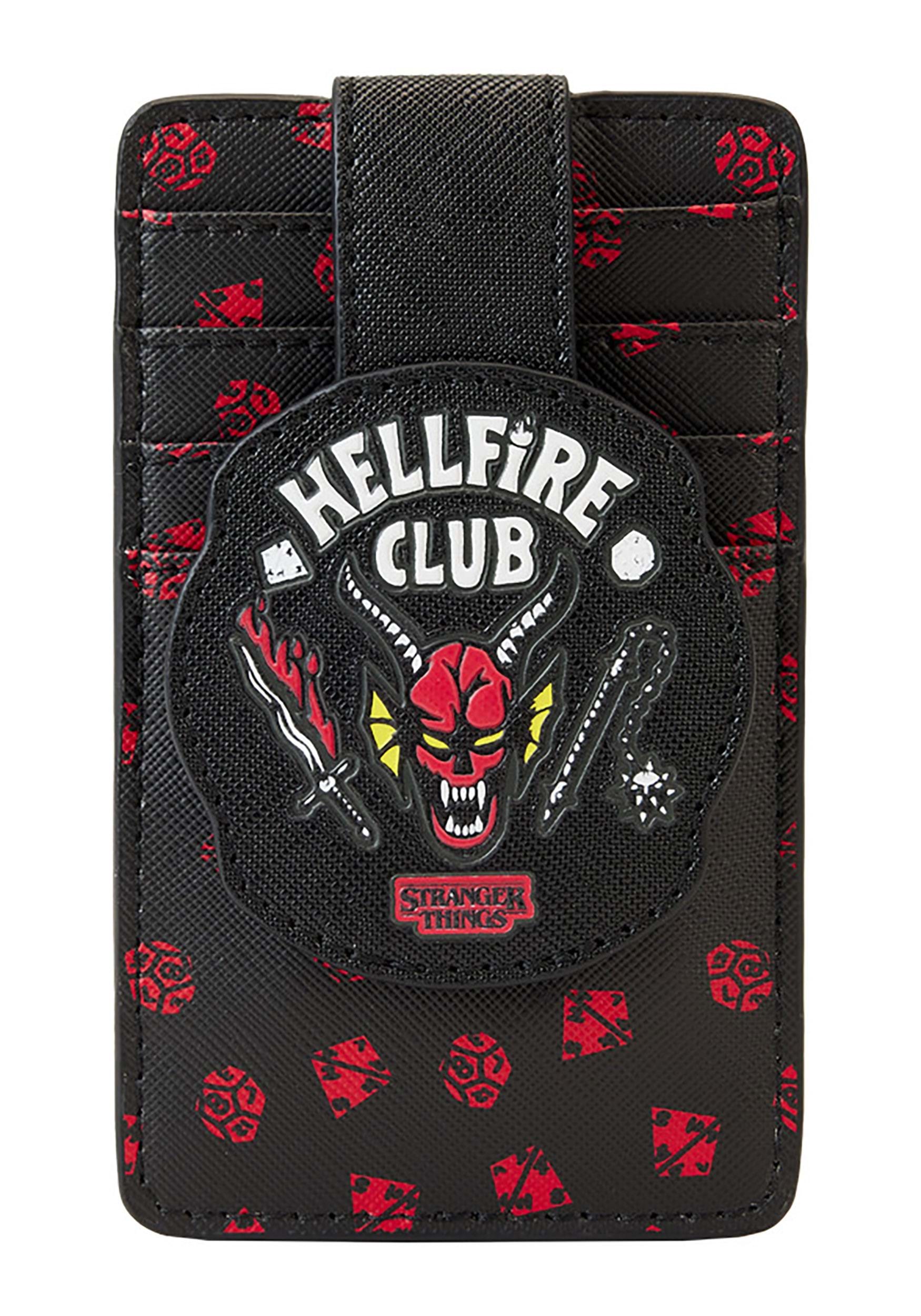 Loungefly Netflix Stranger Things Hellfire Club Cardholder by Loungefly | TV Shows Wallets