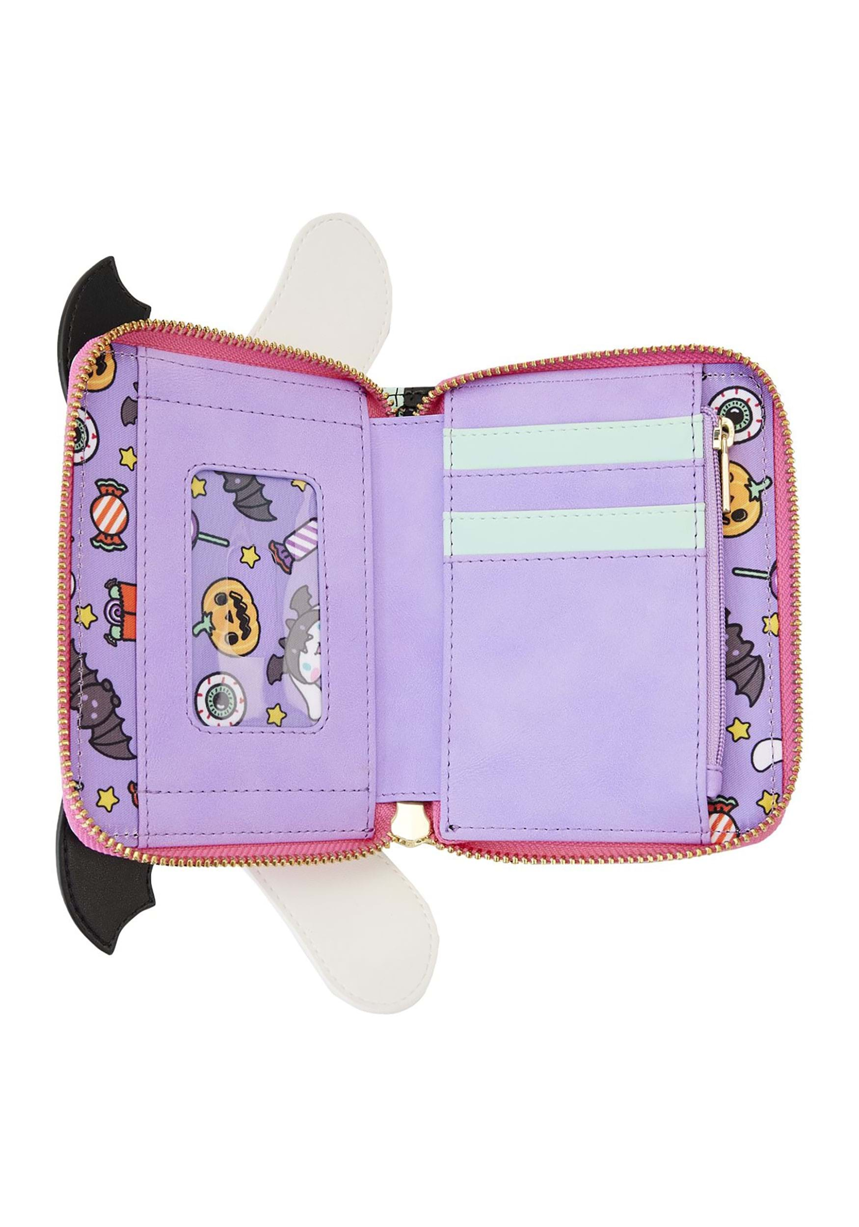 Loungefly Disney Mickey Bat Zip Wallet