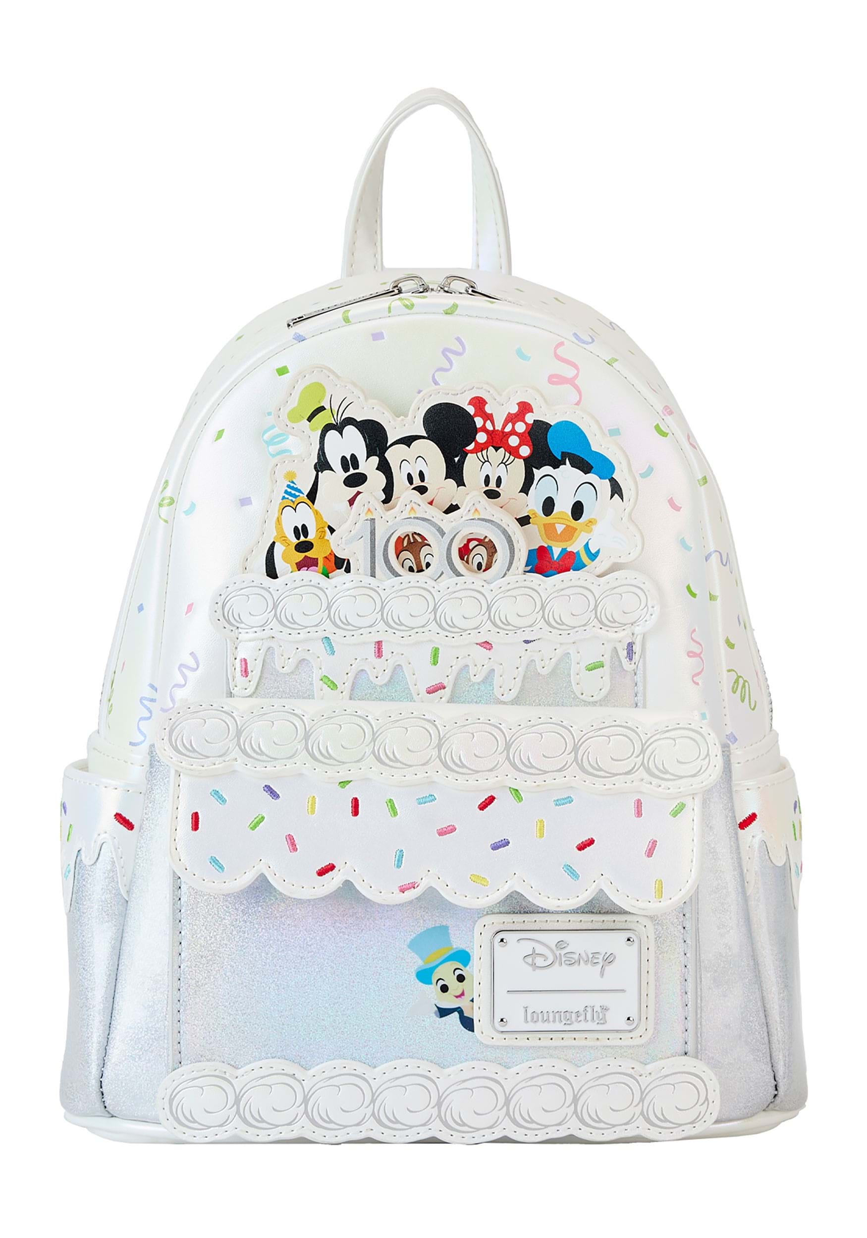 Disney 100 Celebration Cake Mini Backpack by Loungefly | Disney