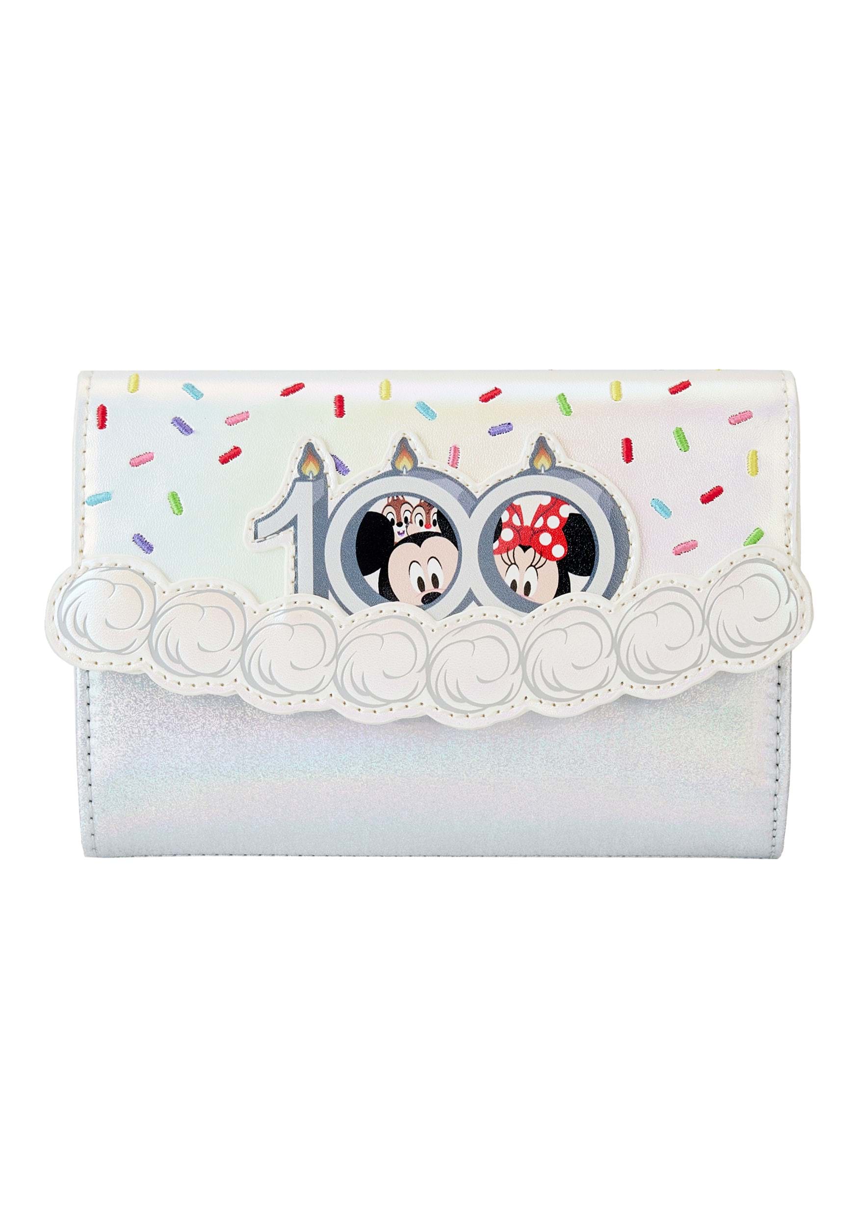 Disney 100 Celebration Cake Loungefly Wallet | Disney Wallets