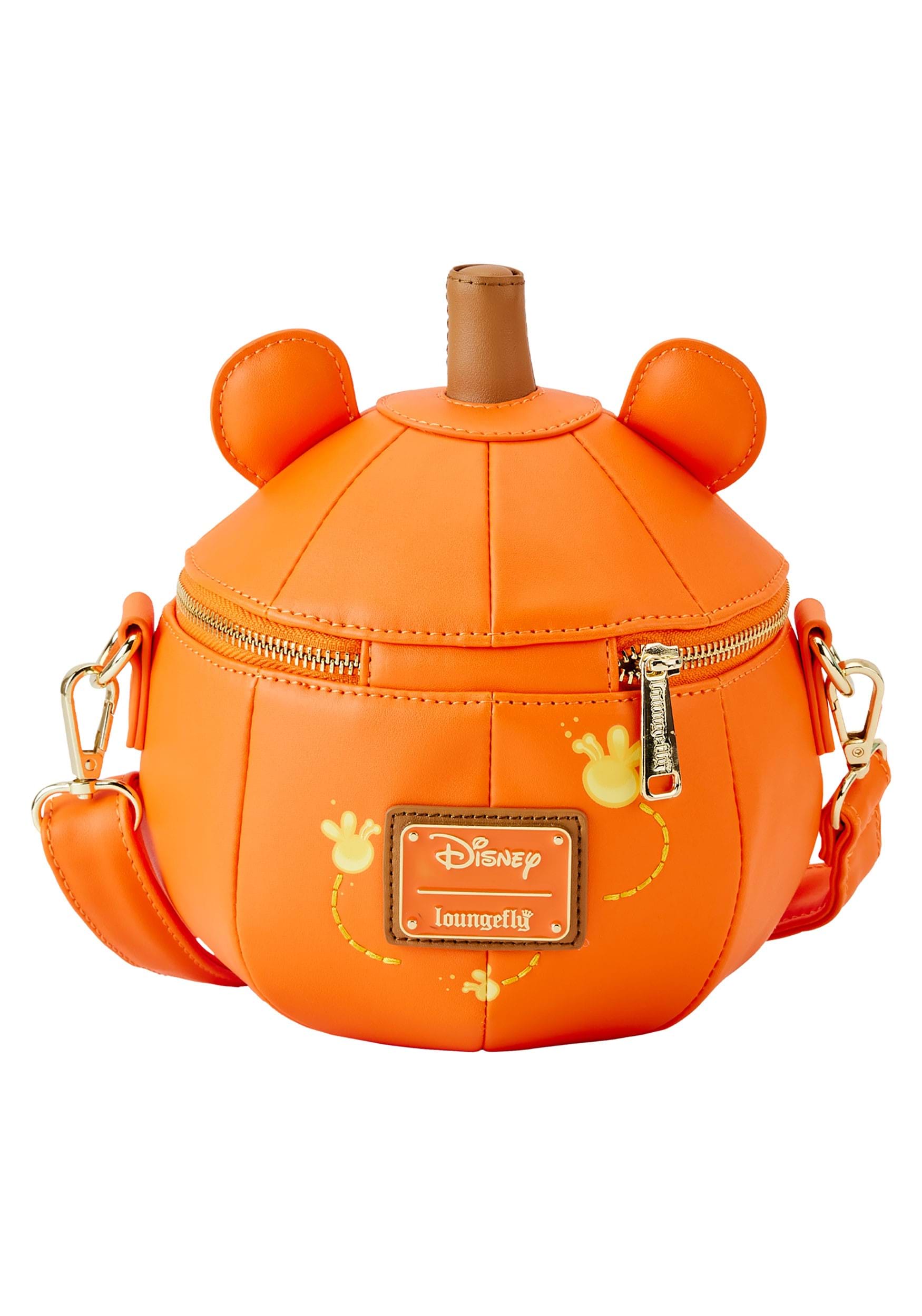 Disney Winnie The Pooh Pumpkin Crossbody Bag By Loungefly