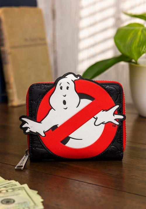 Loungefly Ghostbusters No Ghost Logo Zip Around Wallet