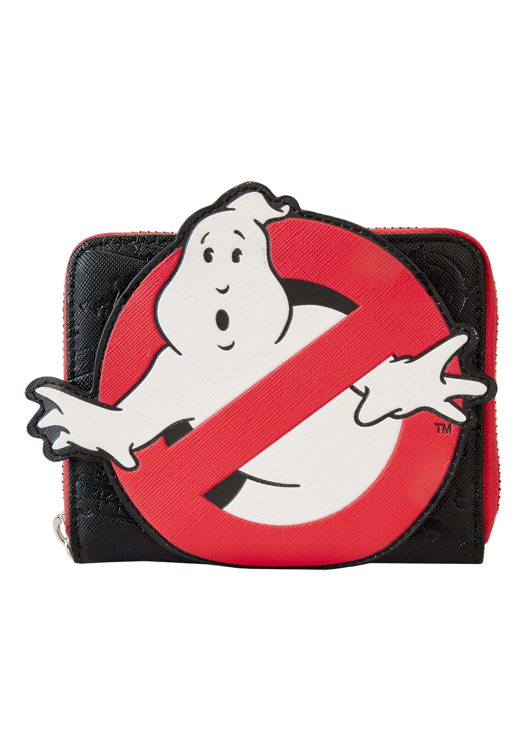 Loungefly Sony Ghostbusters No Ghost Logo Zip Wallet | Ghostbusters Wallets
