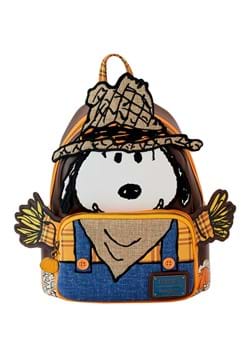 Loungefly Peanuts Snoopy Scrarecrow Cosplay Mini Backpack