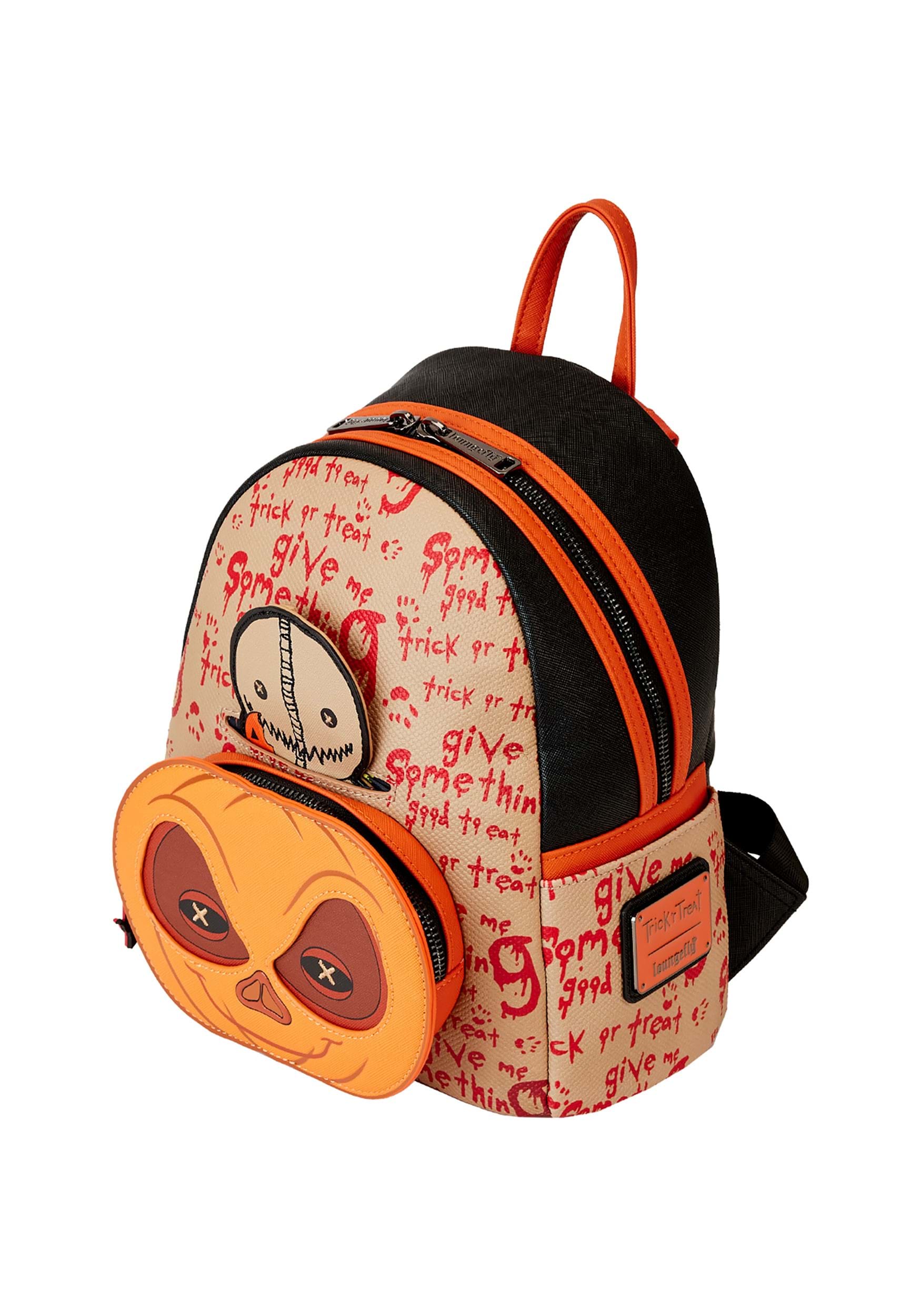Loungefly Legendary Pictures Trick 'r Treat Sam Pumpkin Mini Backpack