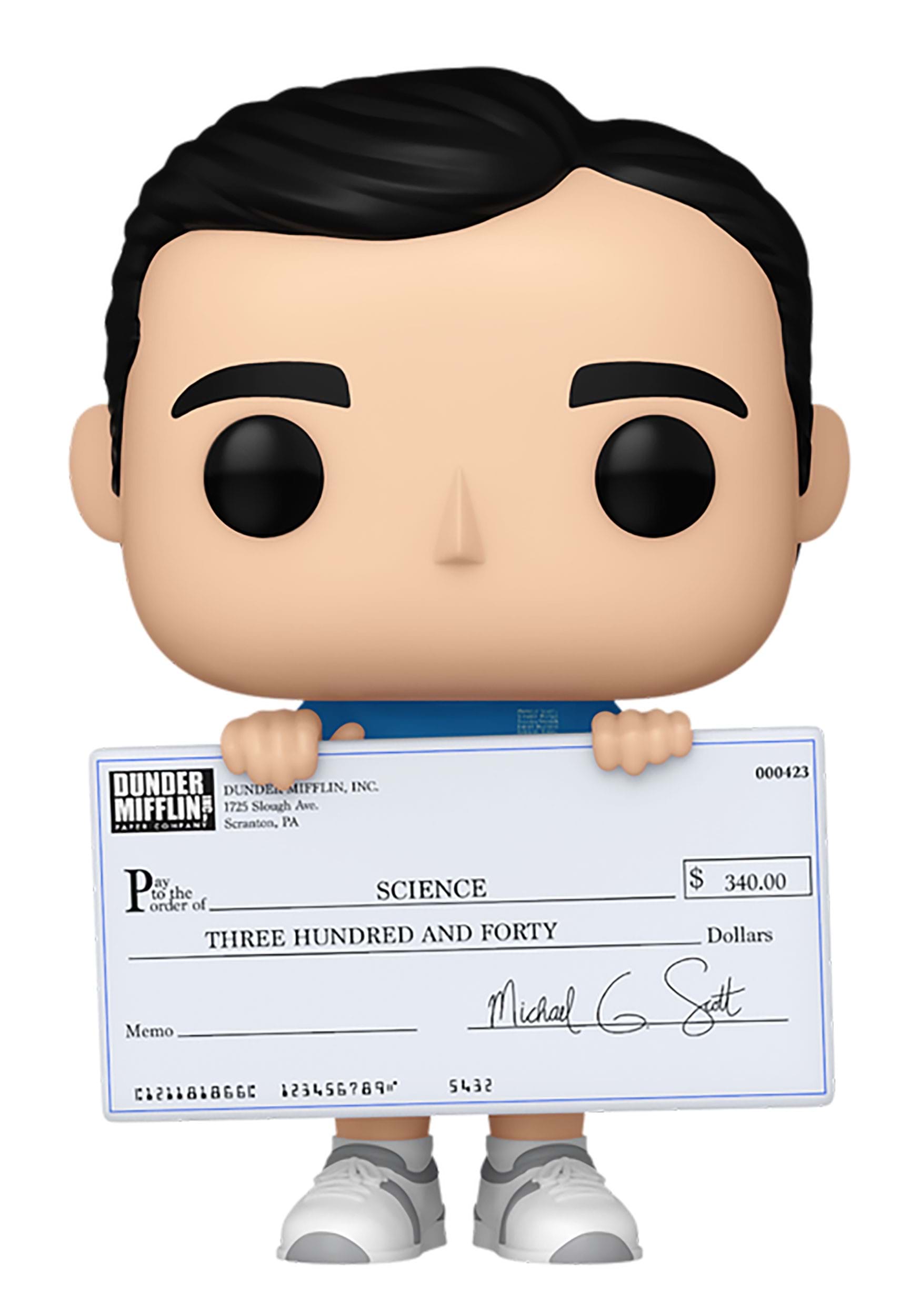 Funko POP! TV: The Office - Michael with Check | The Office Funko