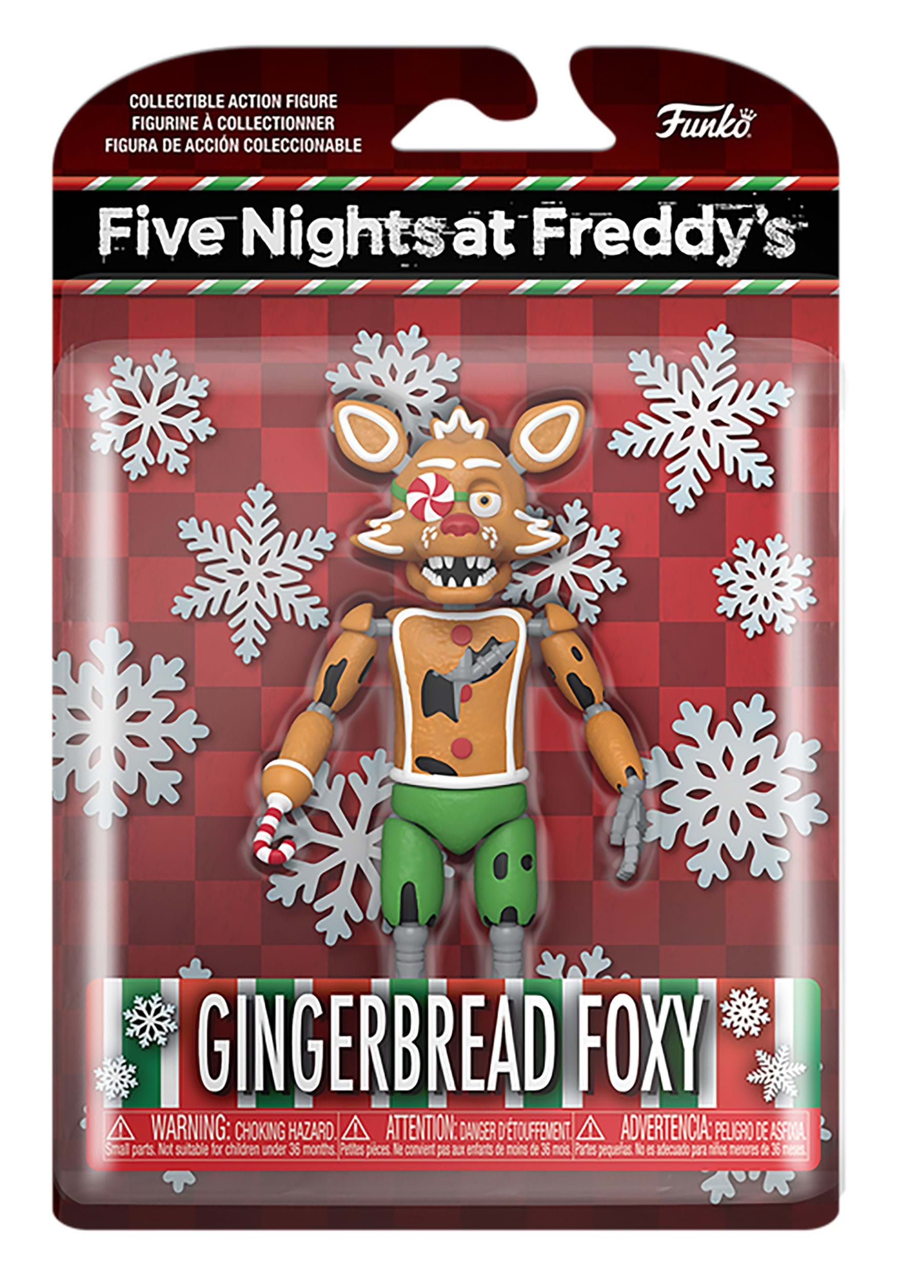FIVE NIGHTS AT FREDDY'S MINI FIGURES (3) - FREDDY, FOXY, SHADOW