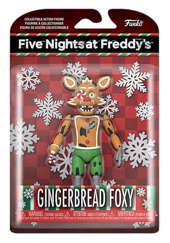 Five Nights at Freddy's Gingerbread Foxy Funko Action Figure | Video ...