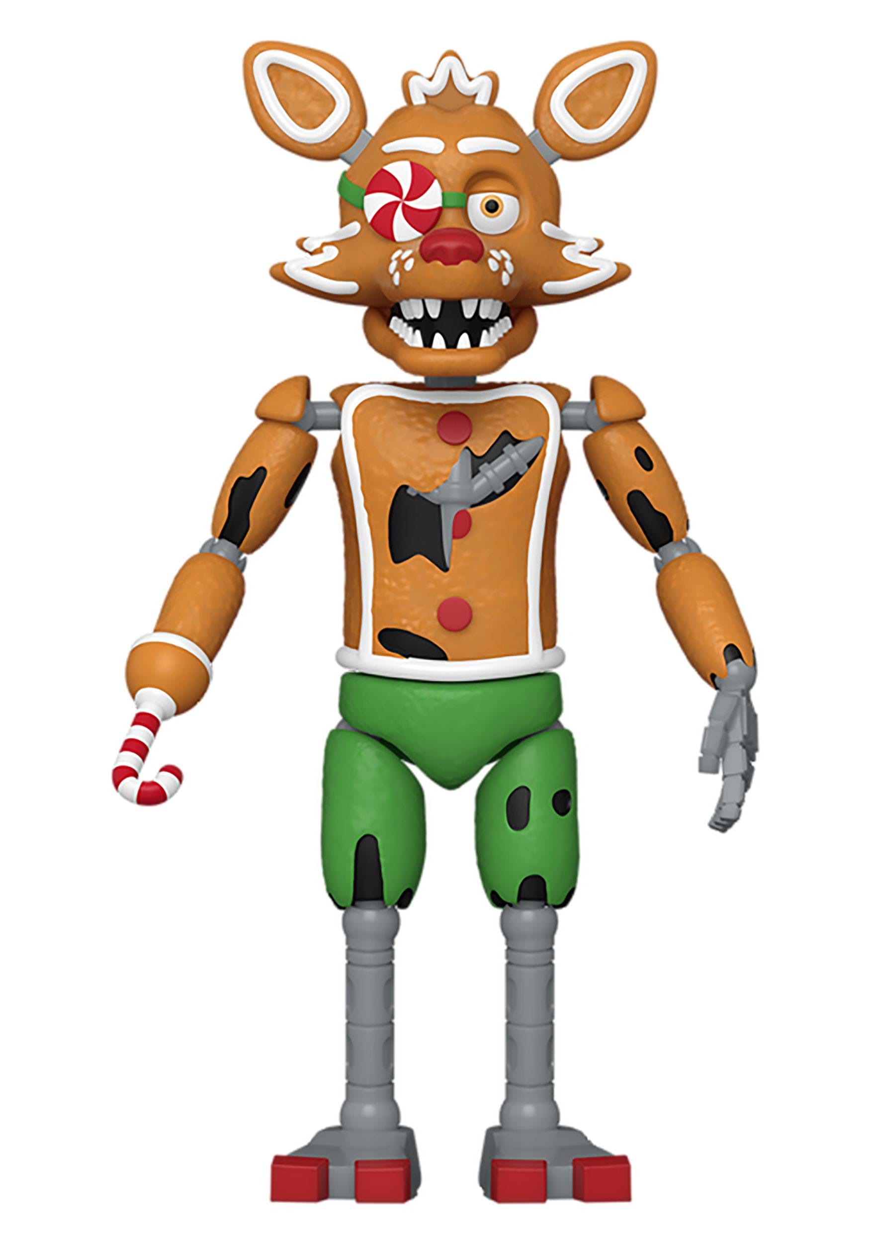 Five Nights at Freddys Gingerbread Foxy Funko Action Figure | Video Game Action Figures