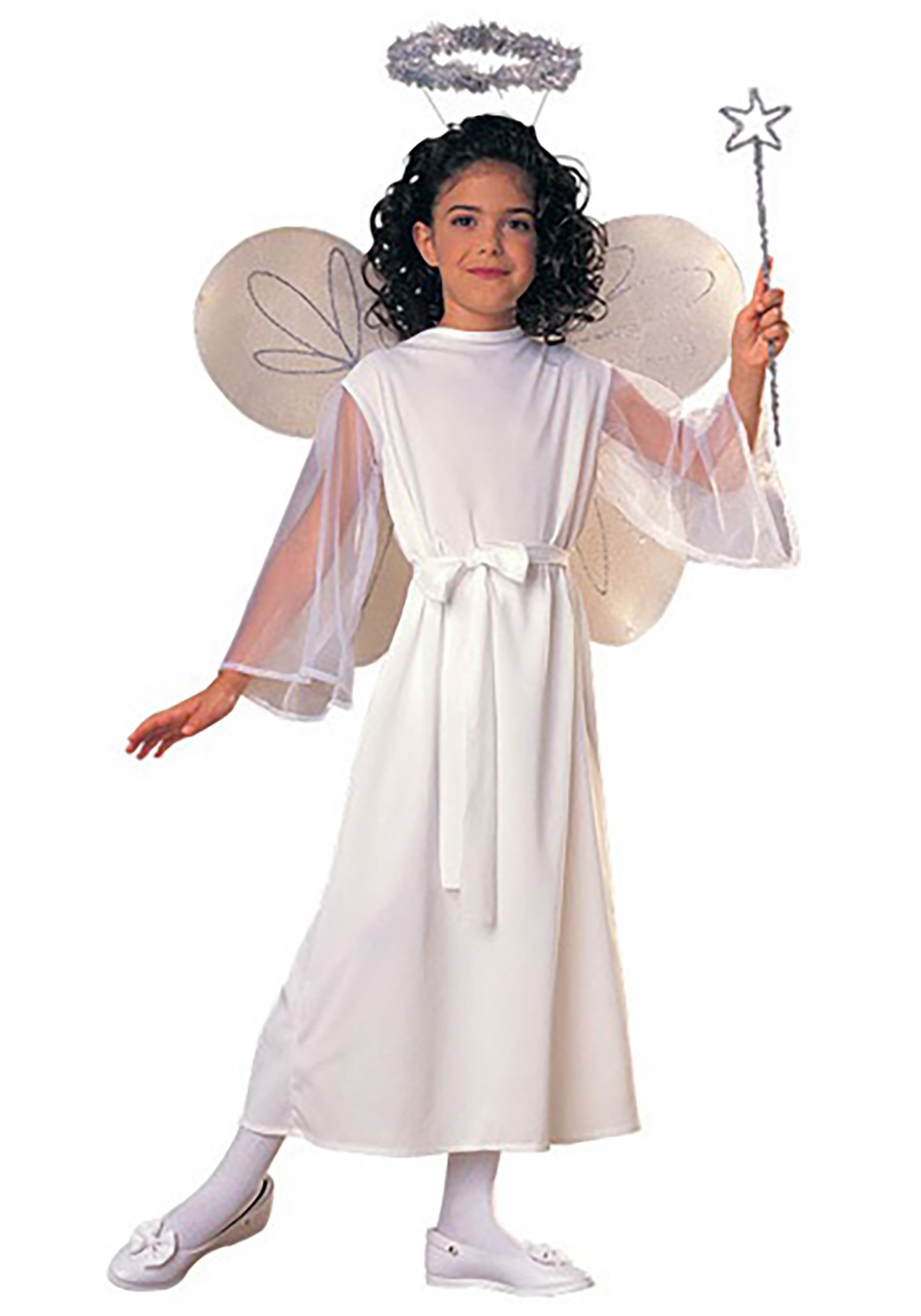 Photos - Fancy Dress Rubies Costume Co. Inc Guardian Angel Costume for Kids White RU881931 