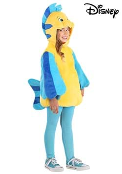 Child Disney Little Mermaid Plush Flounder Costume