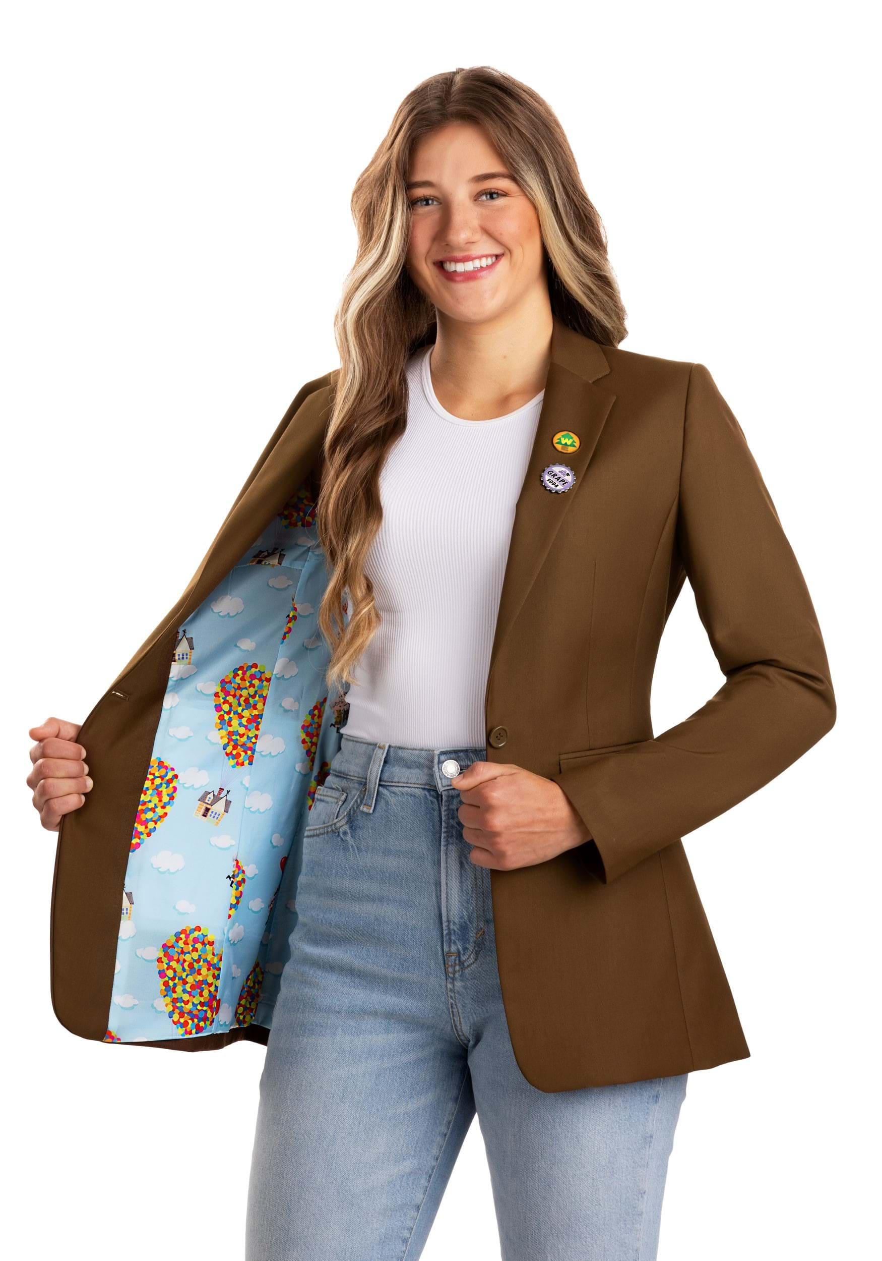 Disney and Pixar Up Blazer for Women | Suits Coats & Blazers