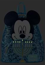 Loungefly Mickey Happy Hanukkah Menorah Mini Backpack Alt 3