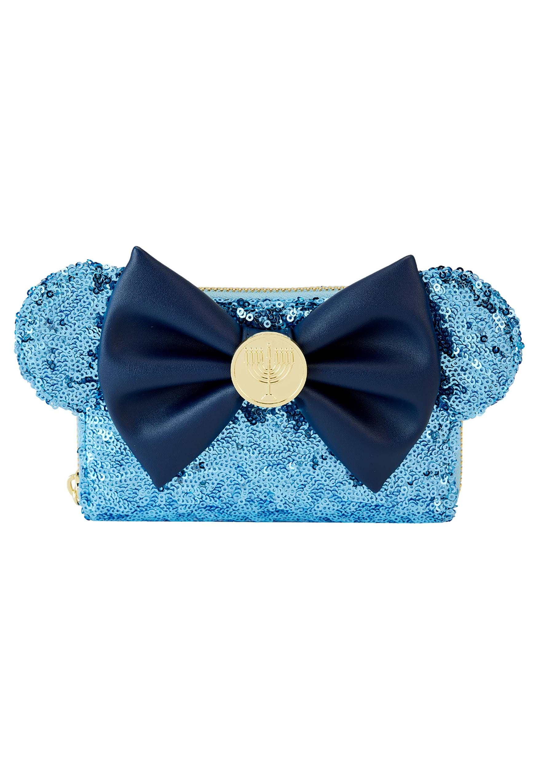 Loungefly Disney Minnie Hanukkah Menorah Wallet