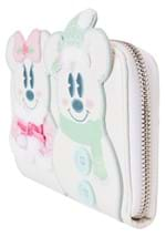 Loungefly Mickey Minnie Pastel Snowman Zip Wallet Alt 1