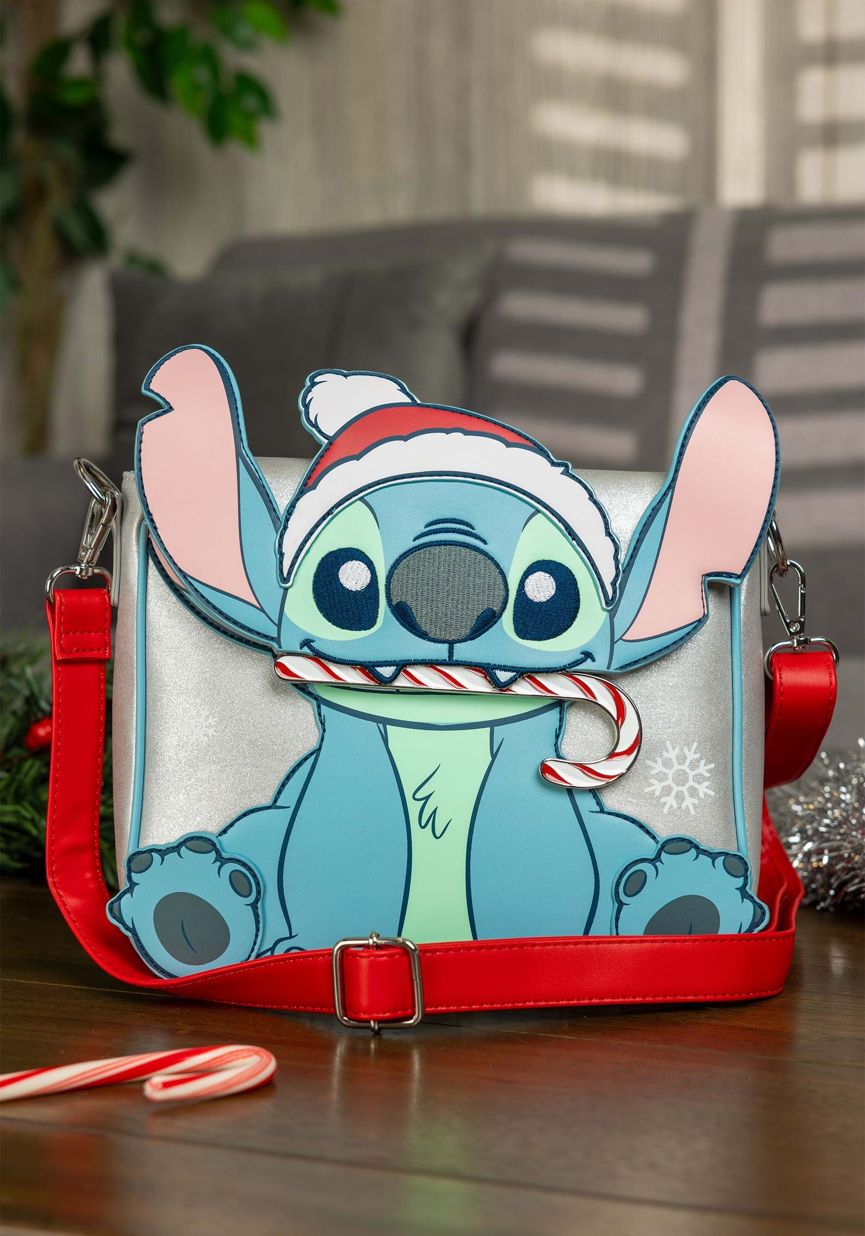 Loungefly Disney Lilo & Stitch Sunglasses Stitch Crossbody Bag