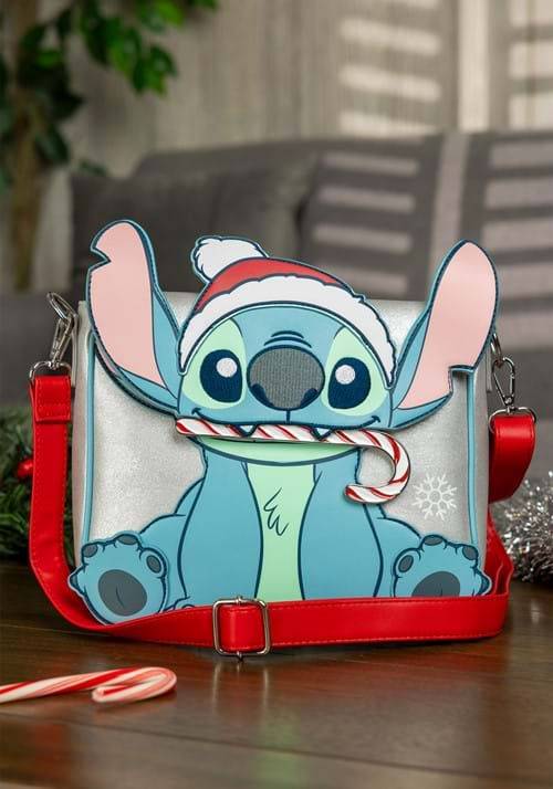 Loungefly Disney Stitch Holiday Cosplay Crossbody Bag